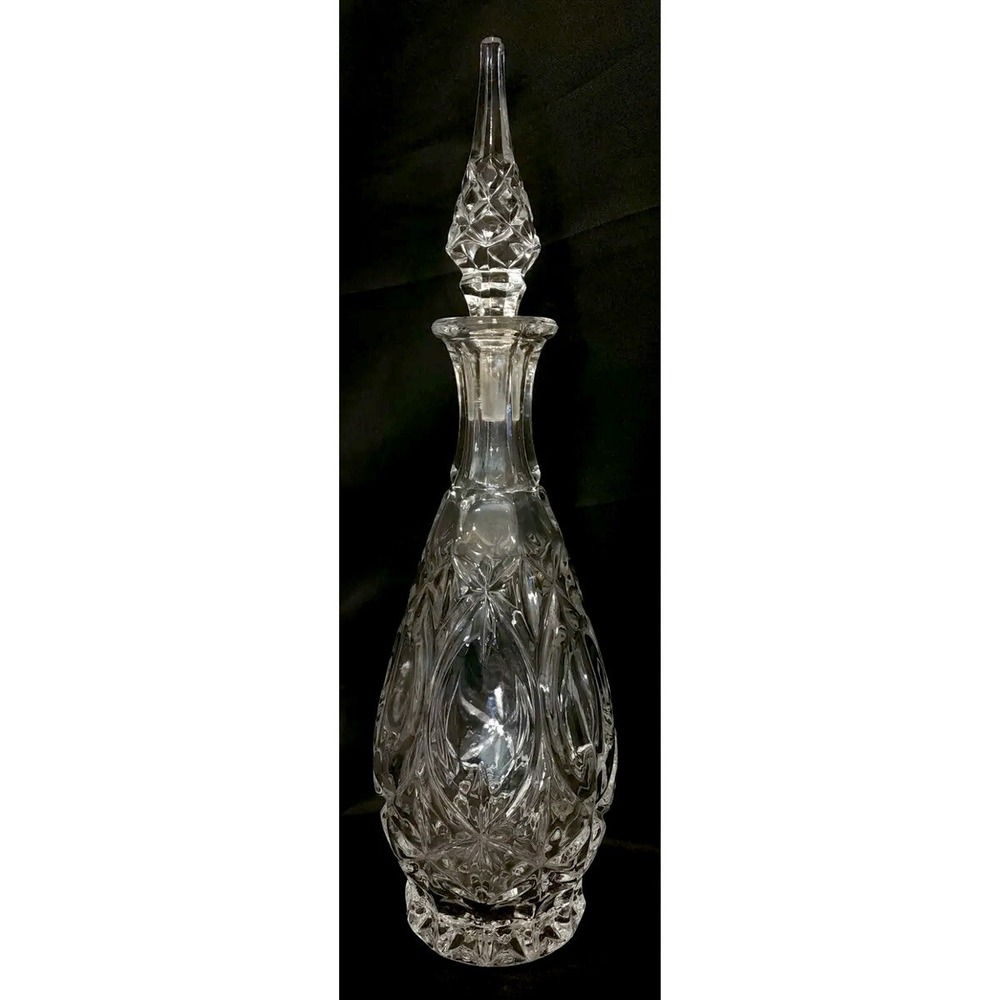 Vintage Princess House Lead Crystal Decanter West Germany 1970